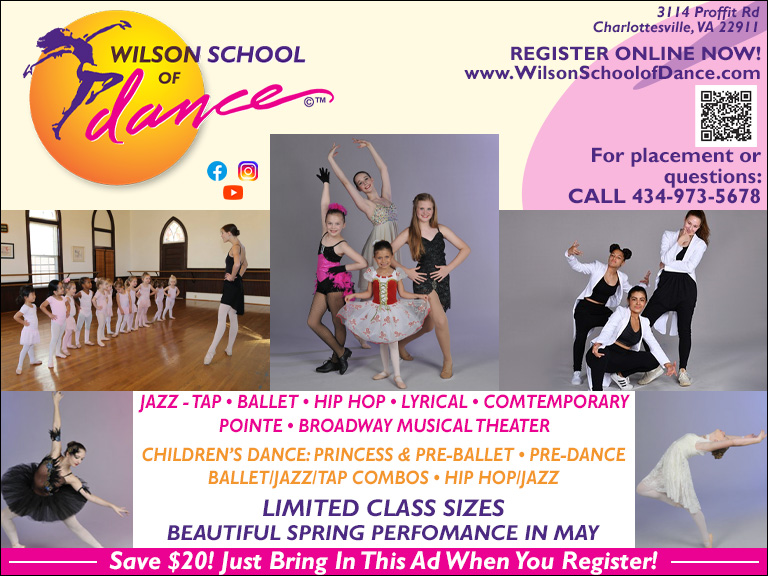 WILSON SCHOOL OF DANCE, ALBEMARLE COUNTY, VA