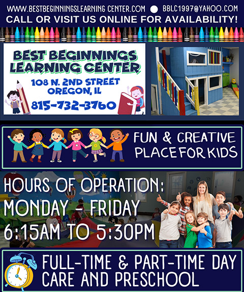 BEST BEGINNING LEARNING CENTER, OGLE COUNTY, IL