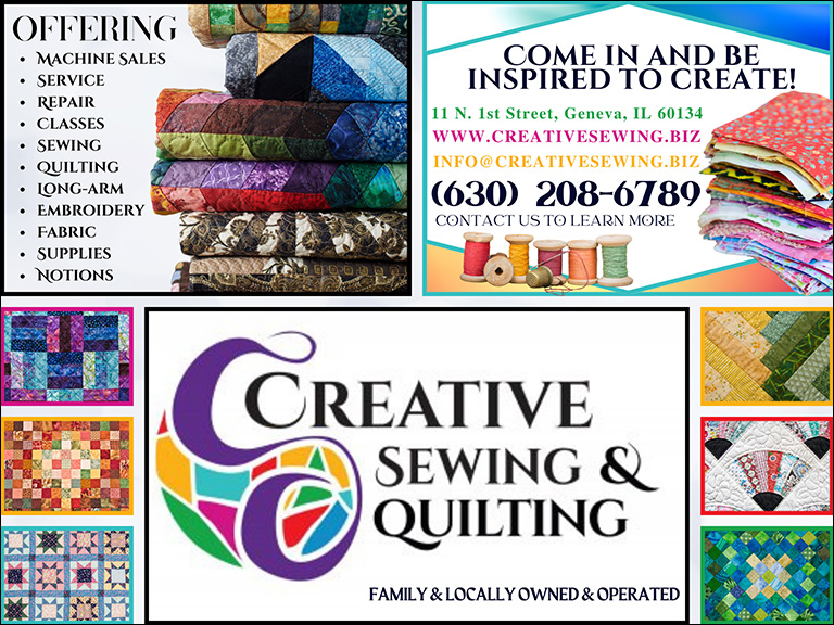 CREATIVE SEWING & QUILTING, KANE COUNTY, IL