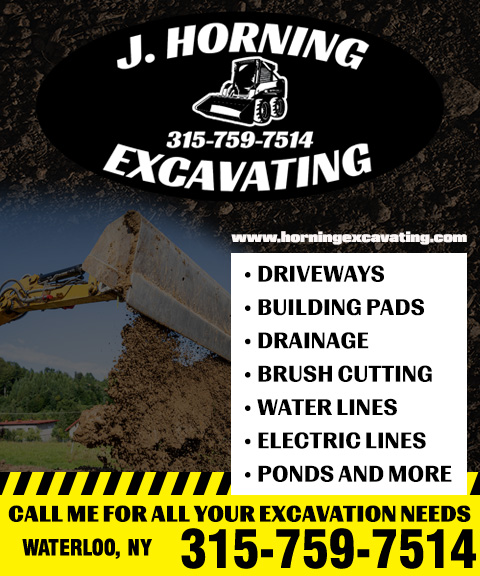 J. HORNING EXCAVATING, WAYNE COUNTY, NY