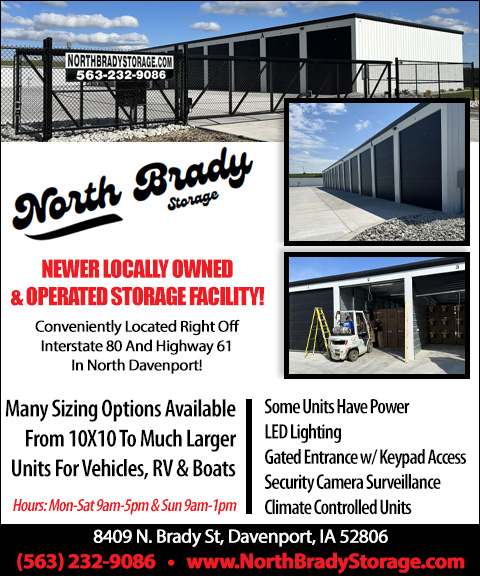 NORTH BRADY STORAGE, SCOTT COUNTY, IA