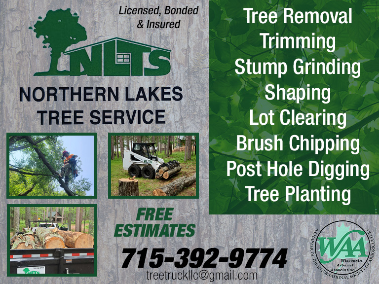 NORTHERN LAKES TREE SERVICE, BURNETT COUNTY, WI