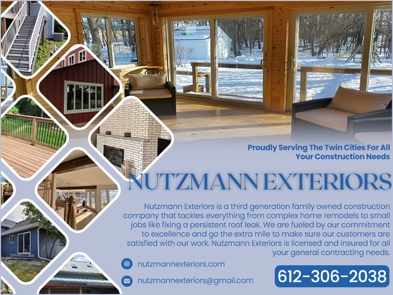 NUTZMANN EXTERIORS, ANOKA COUNTY, MN