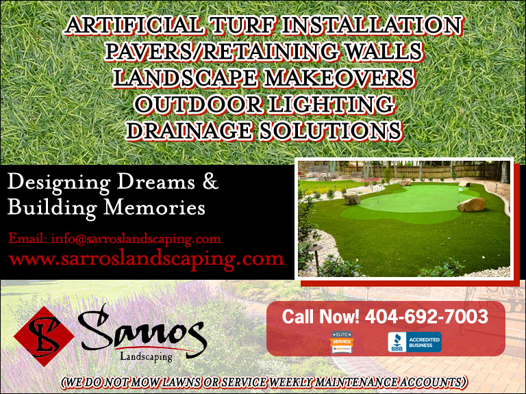 SARROS LANDSCAPING, FORSYTH COUNTY, GA