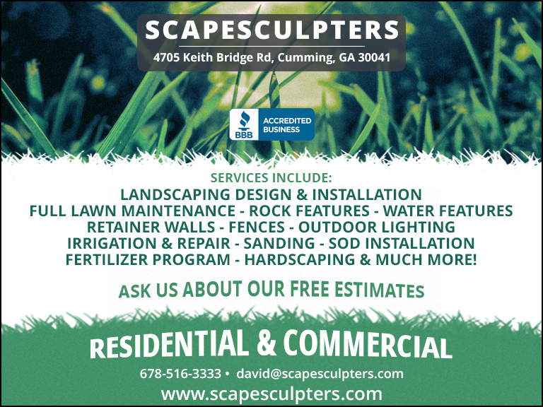 SCAPESCULPTERS, FORSYTH COUNTY, GA