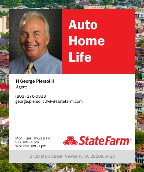 H. GEORGE PIERSOL II STATE FARM, NEWBERRY COUNTY, SC