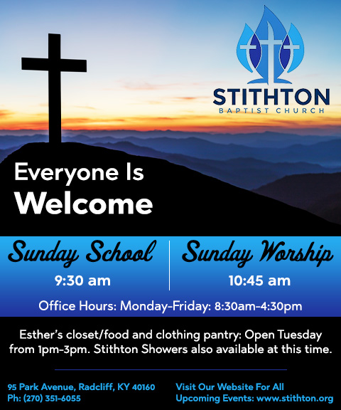 STITHTON BAPTIST CHURCH, HARDIN COUNTY, KY