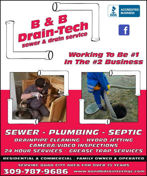 B & B DRAIN TECH, SCOTT COUNTY, IA