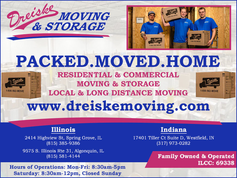 DREISKE MOVING & STORAGE, MCHENRY COUNTY, IL