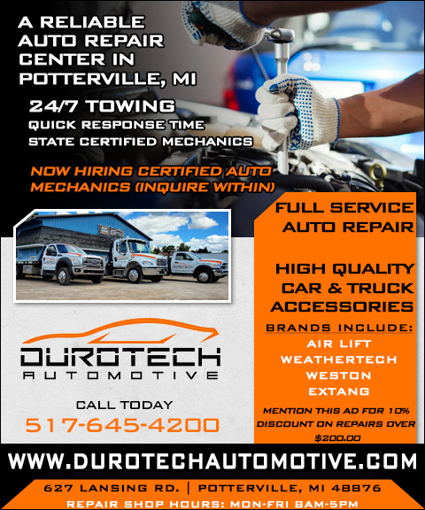 DUROTECH AUTOMOTIVE & TOWING, EATON COUNTY, MI