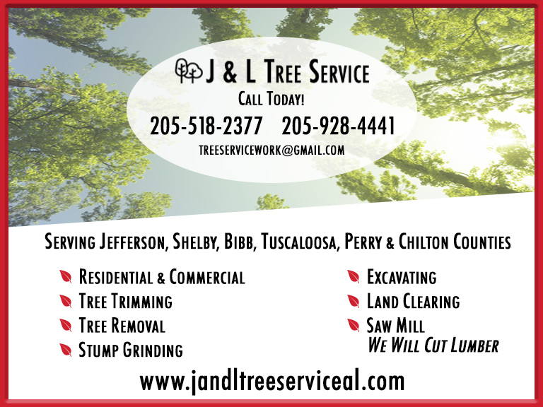 J & L TREE SERVICE, JEFFERSON COUNTY, AL