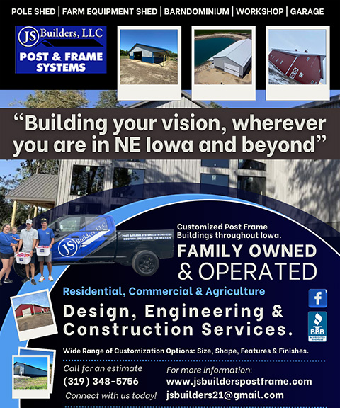 JS BUILDERS, BLACK HAWK COUNTY, IA