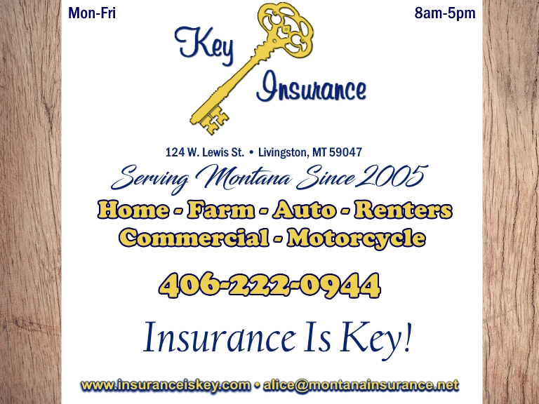 KEY INSURANCE, PARK COUNTY, MT