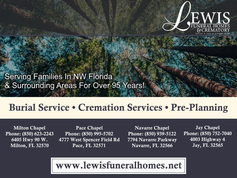 LEWIS FUNERAL HOMES, SANTA ROSA COUNTY, FL