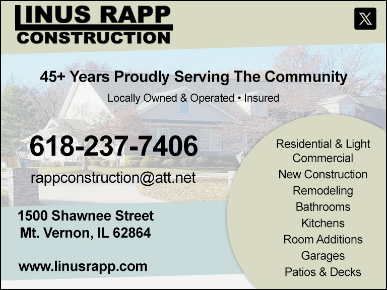 LINUS RAPP CONSTRUCTION, JEFFERSON COUNTY, IL