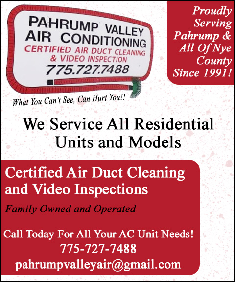 PAHRUMP VALLEY AIR CONDITIONING, NYE COUNTY, NV