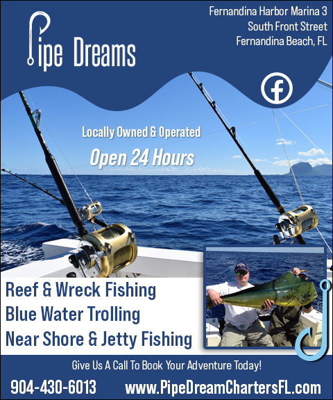 PIPE DREAM CHARTERS, NASSAU COUNTY, FL