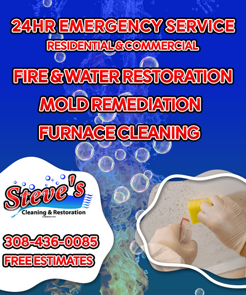 STEVE’S CLEANING & RESTORATION, SCOTTS BLUFF COUNTY, NE