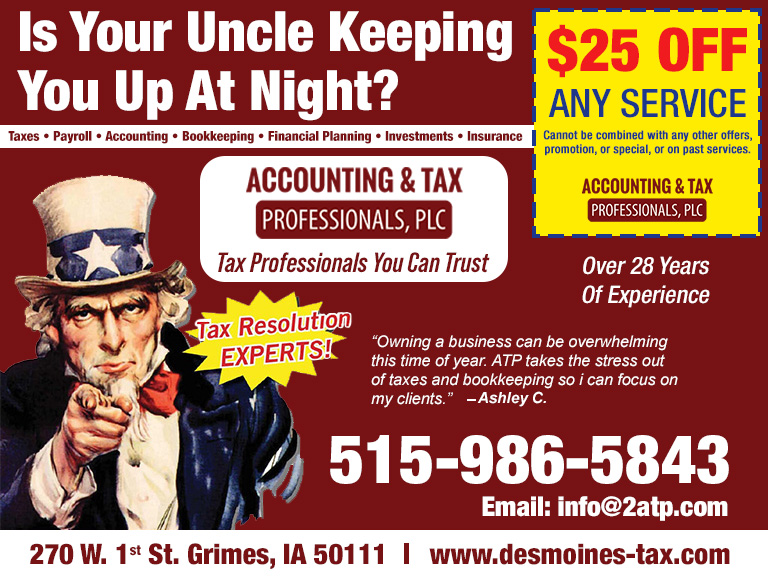 ACCOUNTING & TAX PROFESSIONALS, POLK COUNTY, IA