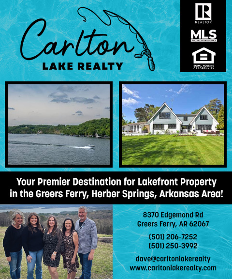 CARLTON LAKE REALTY, CLEBURNE COUNTY, AR