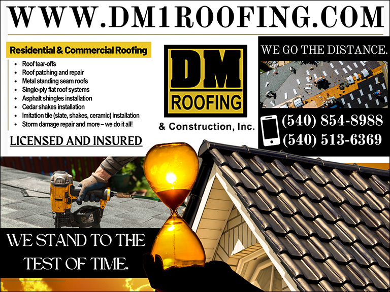 DM ROOFING INC, Orange County, VA