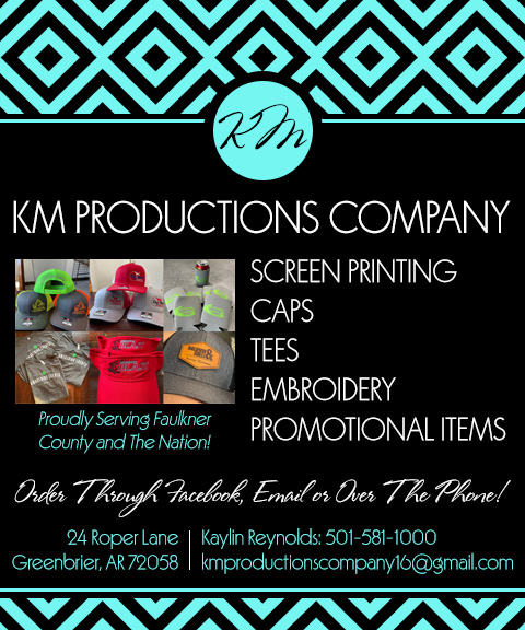 KM PRODUCTIONS COMPANY, FAULKNER COUNTY, AR