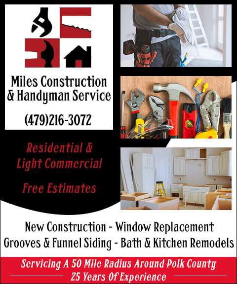 MILES CONSTRUCTION, POLK COUNTY, AR