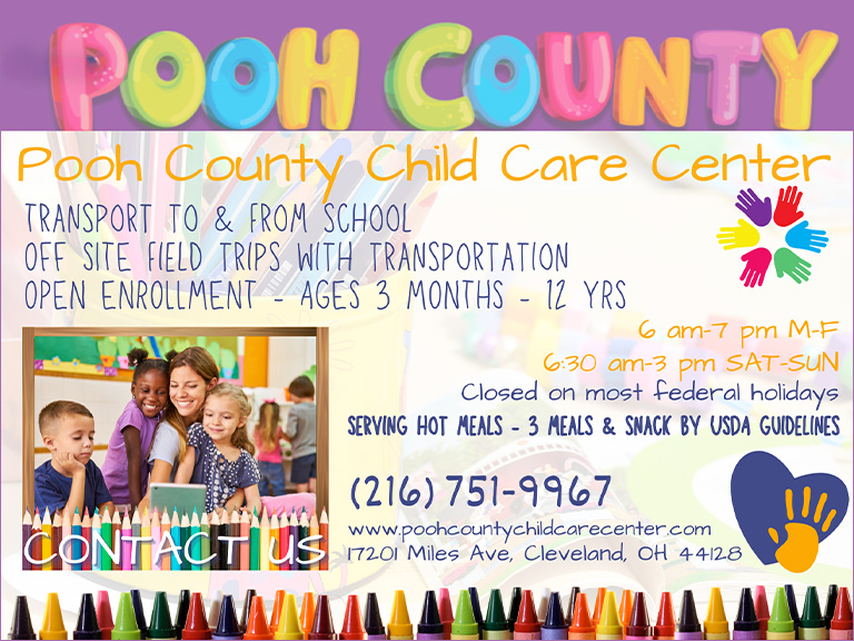 POOH COUNTY CHILD CARE CENTER, CUYAHOGA COUNTY, OH