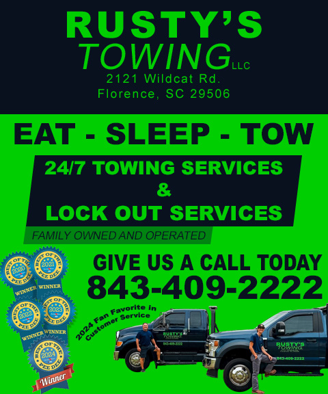 RUSTY’S TOWING, FLORENCE COUNTY, SC