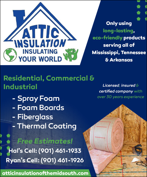 ATTIC INSULATION OF THE MIDSOUTH, DESOTO COUNTY, MS