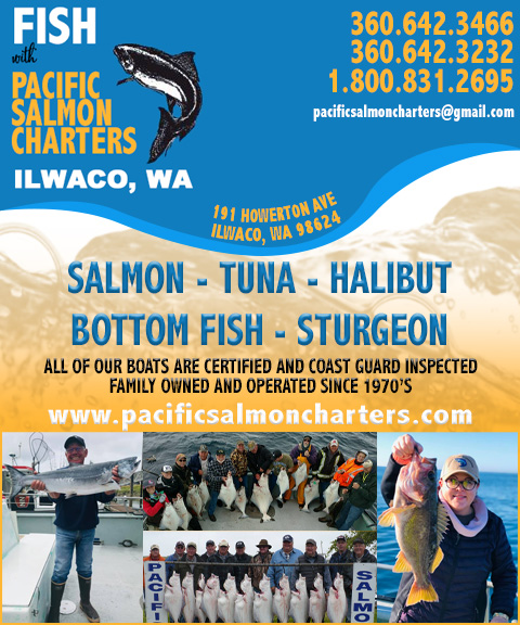 PACIFIC SALMON CHARTERS, PACIFIC COUNTY, WA