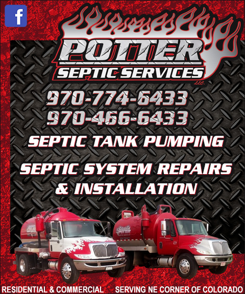 POTTER SEPTIC SERVICES, PHILLIPS COUNTY, CO